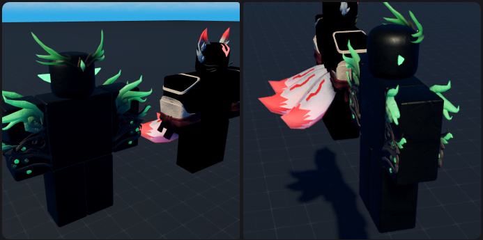 Kitsune and Dryad races